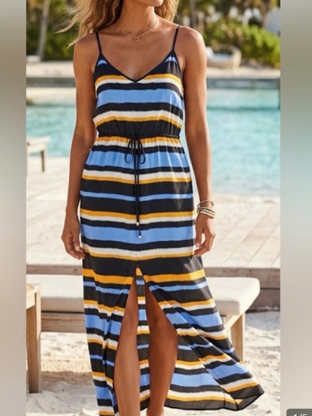 Michael Kors silk  beach dress P/L  new without tag
